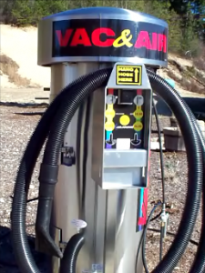 Vaccume your car and air up your tires at Jeff's country goods and grocery