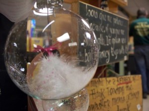 Angel Feathers Christmas Ornaments at Country Goods and Groceries of East Wakefield New Hampshire