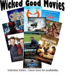 DVD Movies for Rent or to Buy at Country Goods & Groceries of East Wakefield, NH
