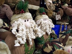 Santa for the Cabin at Country Goods of East Wakefield New Hampshire